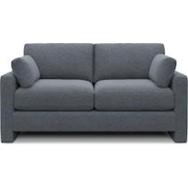 forbes blue loveseat   