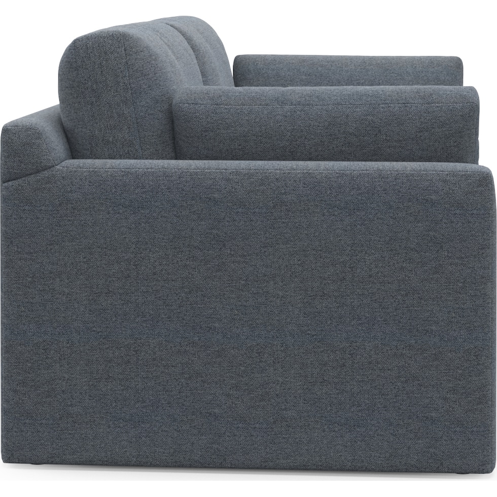 forbes blue loveseat   