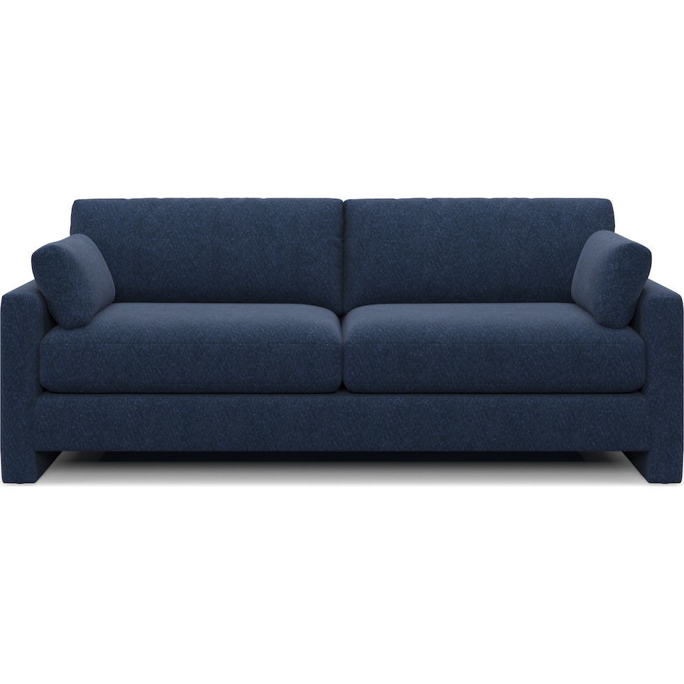 forbes blue sofa   