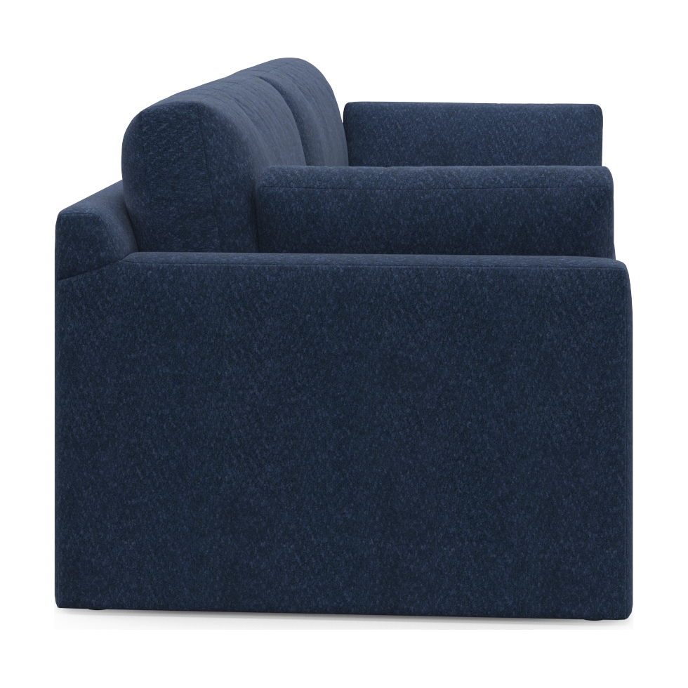 forbes blue sofa   