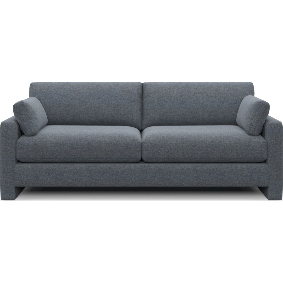 forbes blue sofa   