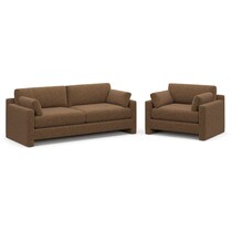 forbes dark brown  pc living room   
