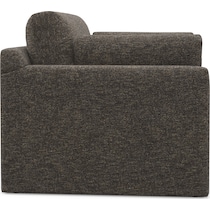 forbes dark brown chair and a half   