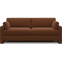 forbes dark brown sofa   