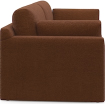 forbes dark brown sofa   