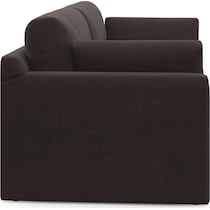 forbes dark brown sofa   