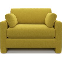 forbes gold chair and a half   