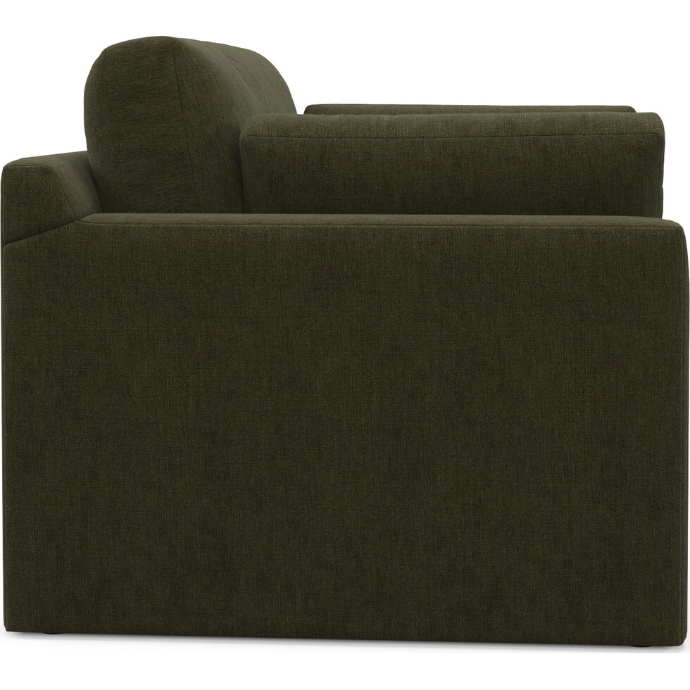 forbes green chair and a half   