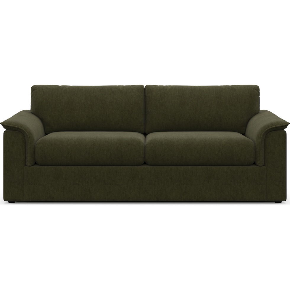 forbes green sofa   
