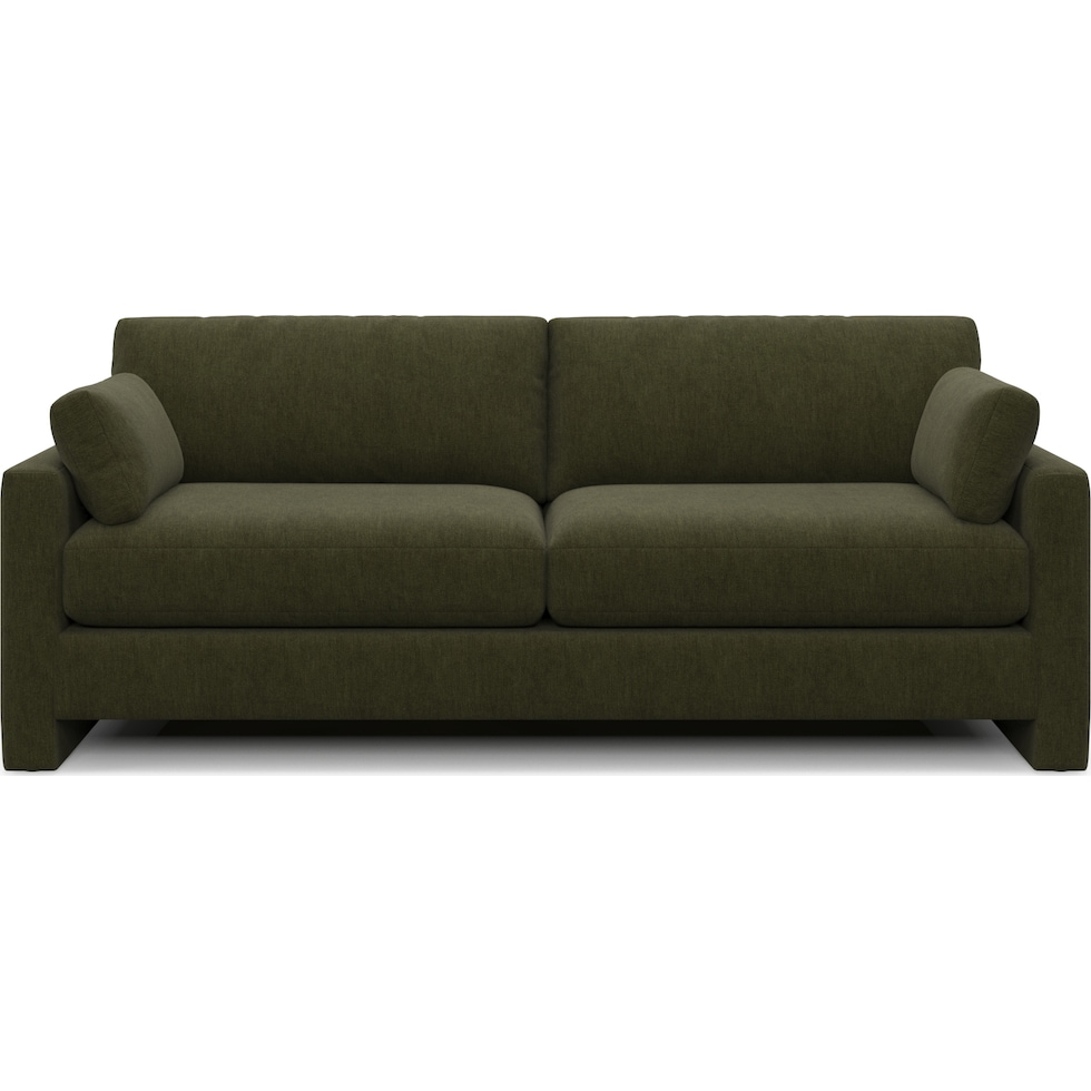 forbes green sofa   