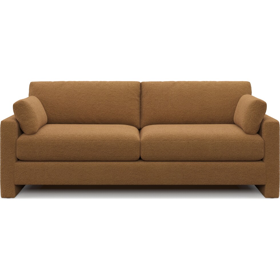 forbes light brown sofa   