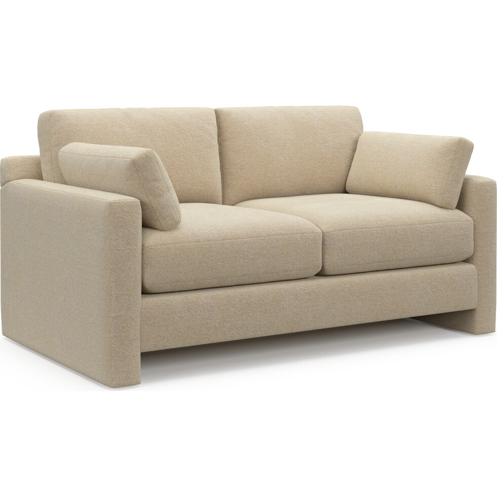 forbes neutral loveseat   