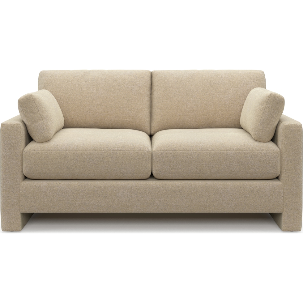 forbes neutral loveseat   