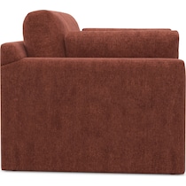 forbes red chair and a half   