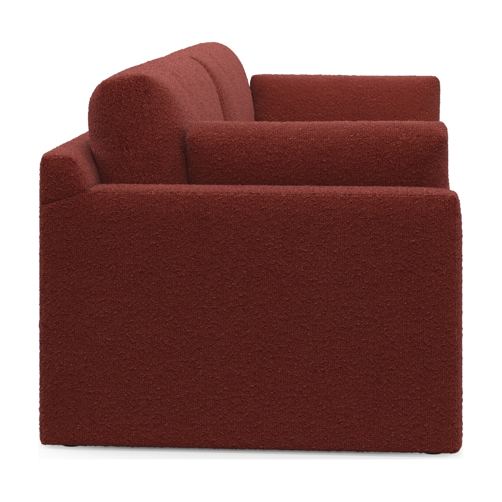 forbes red sofa   