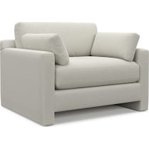 forbes white chair and a half   