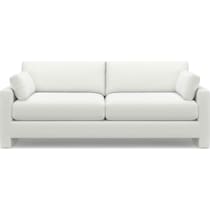 forbes white sofa   