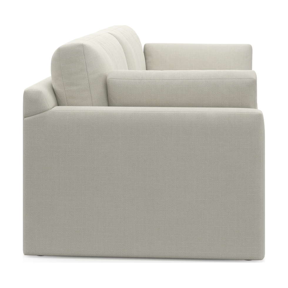 forbes white sofa   