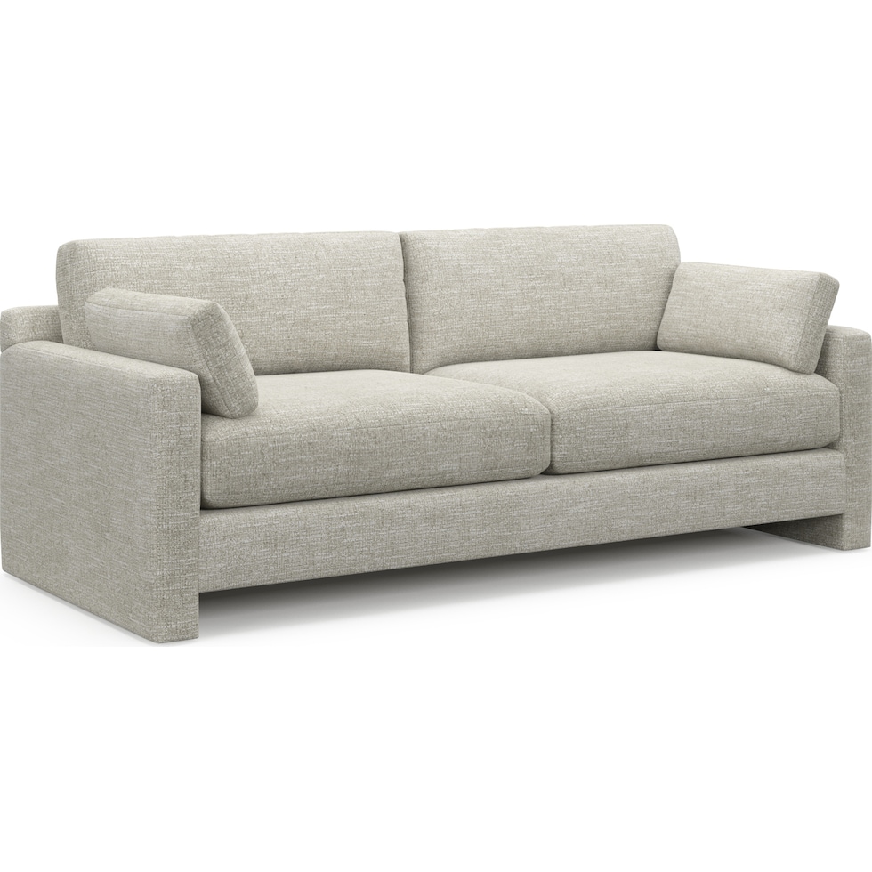forbes white sofa   