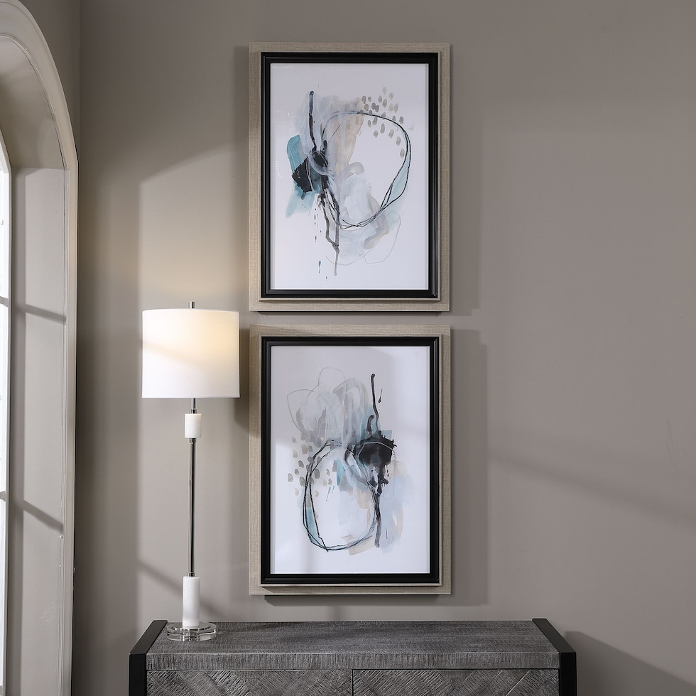 forced reaction neutral wall art   