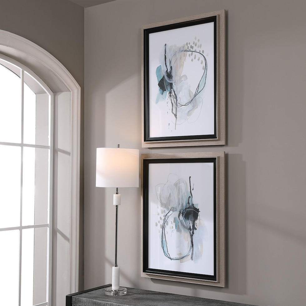 forced reaction neutral wall art   