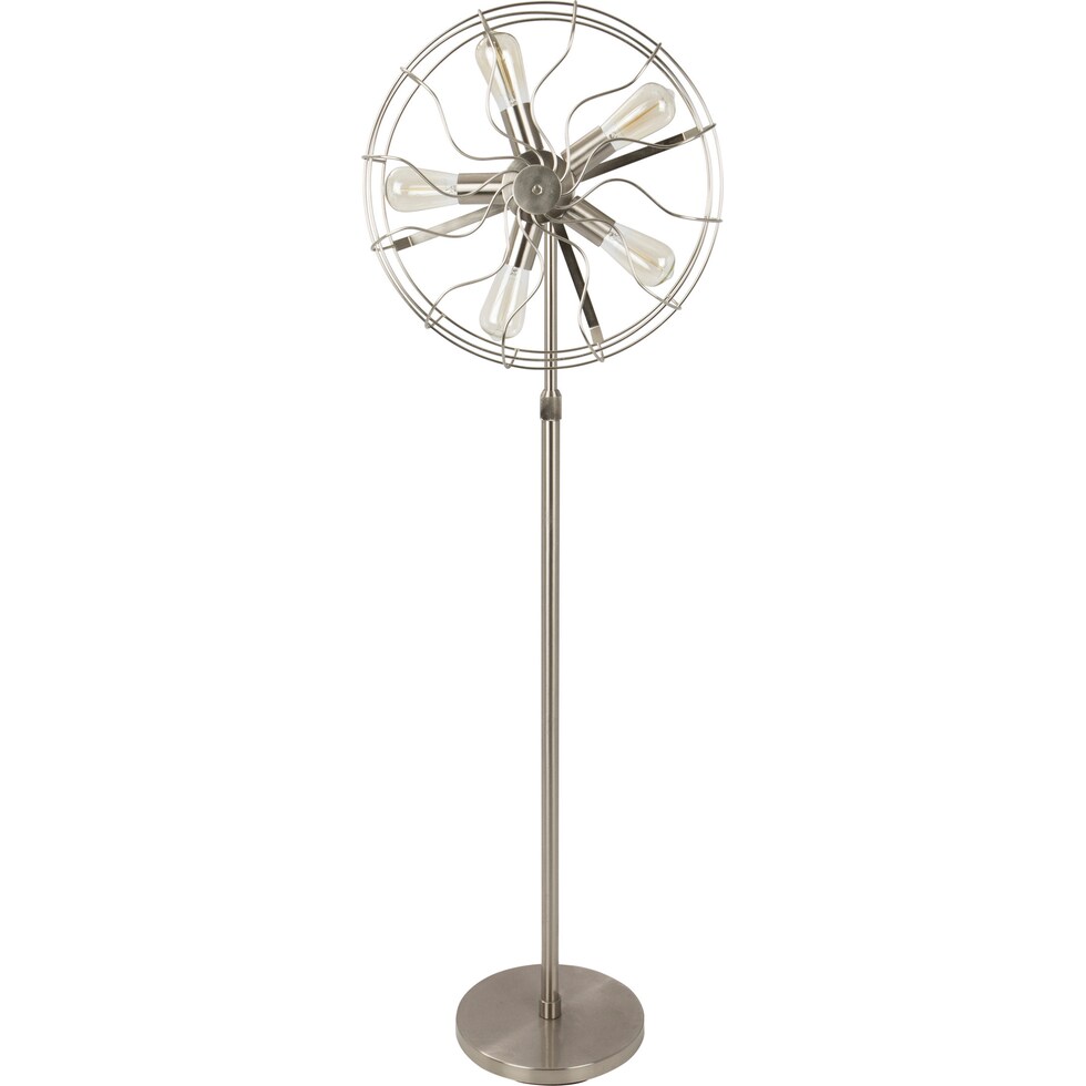ford metal floor lamp   