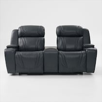 forte blue  pc power reclining living room   