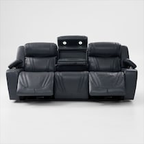forte blue  pc power reclining living room   