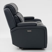 forte blue  pc power reclining living room   