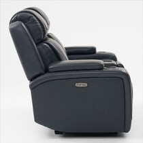 forte blue  pc power reclining living room   