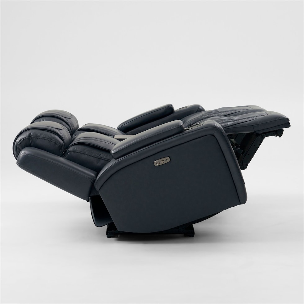 forte blue  pc power reclining living room   
