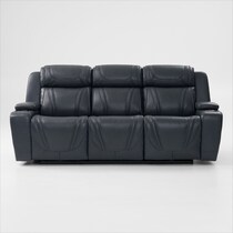 forte blue  pc power reclining living room   