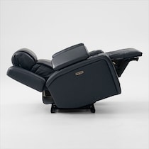 forte blue  pc power reclining living room   