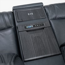 forte blue  pc power reclining living room   