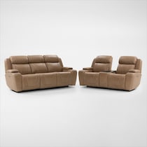 forte neutral  pc power reclining living room   