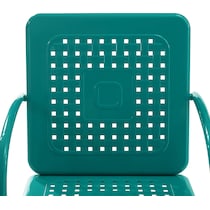 foster blue outdoor chair set   