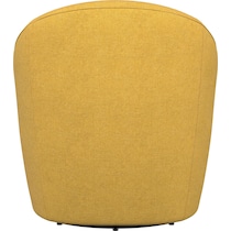 foster yellow accent chair   