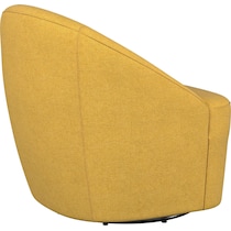 foster yellow accent chair   