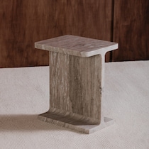 franca neutral end table   