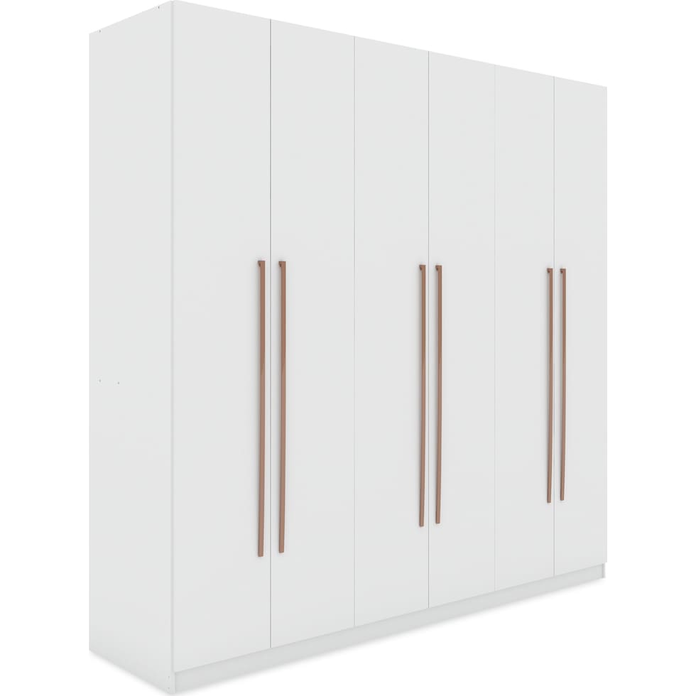 francis white wardrobe   