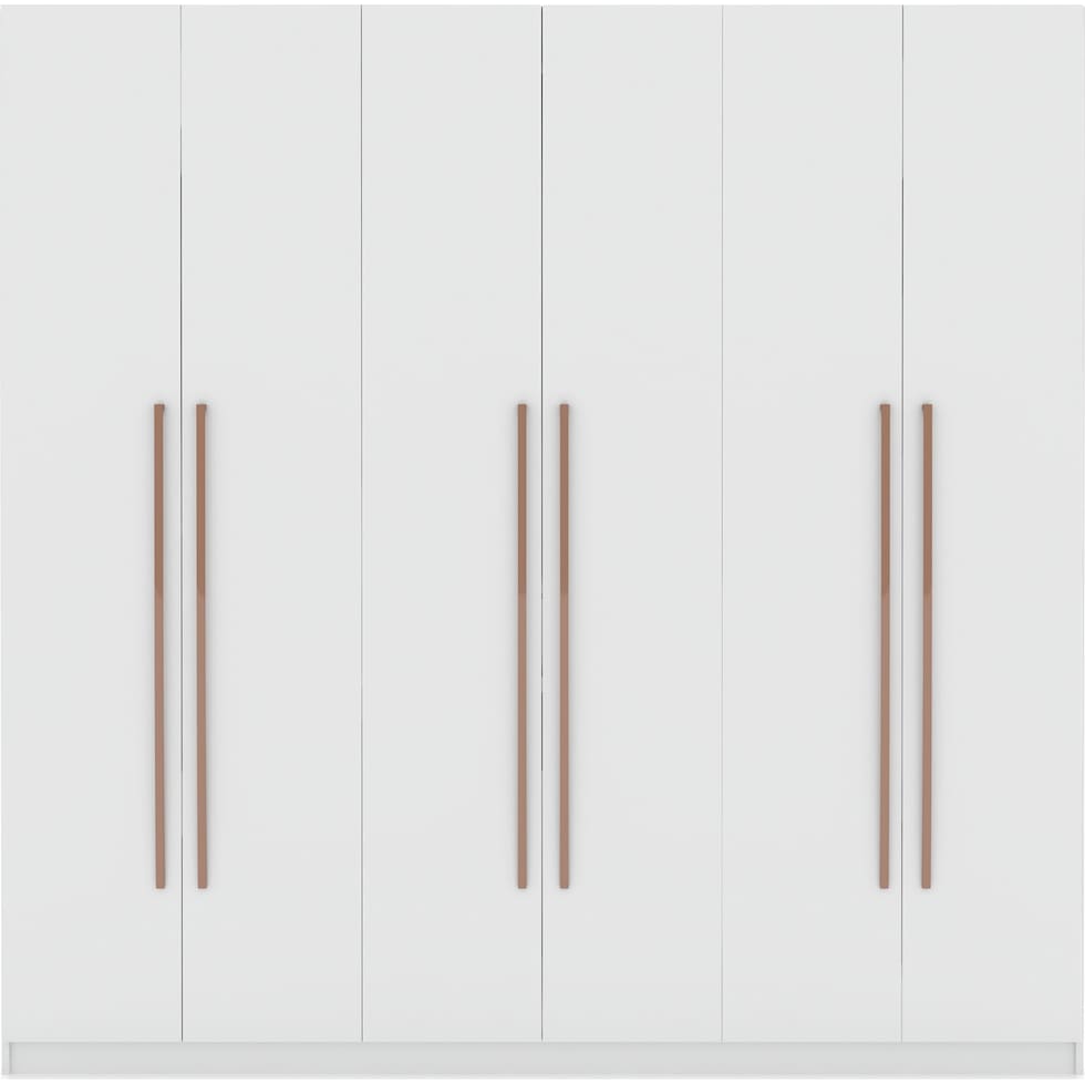 francis white wardrobe   