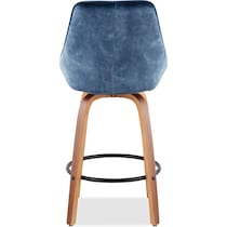 fraser blue counter height stool   