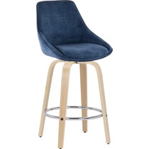 fraser blue counter height stool   