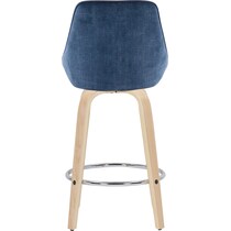 fraser blue counter height stool   