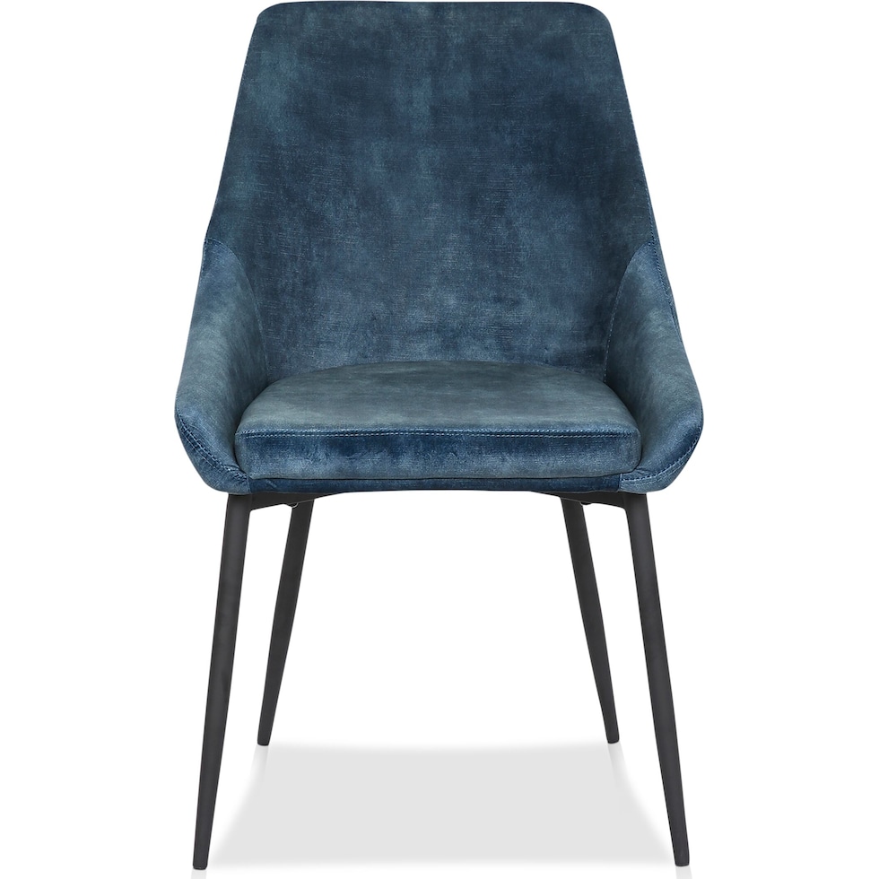 fraser blue dining chair   