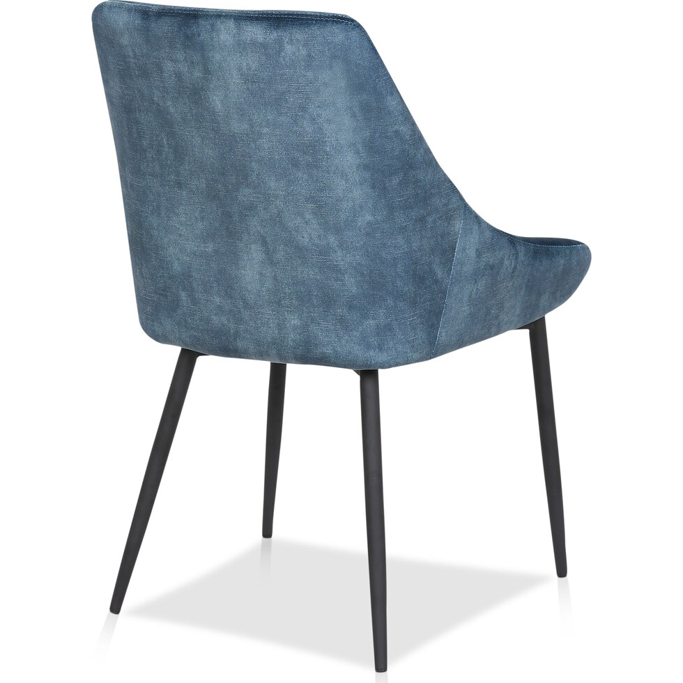 fraser blue dining chair   