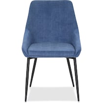 fraser blue dining chair   