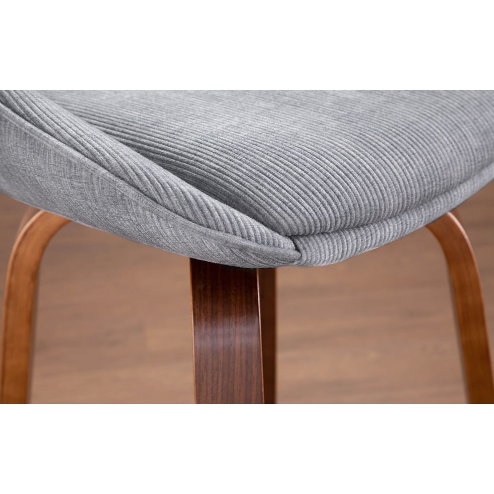 fraser gray counter height stool   