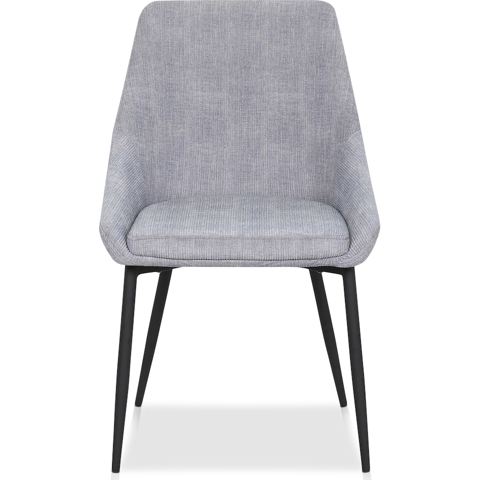fraser gray dining chair   