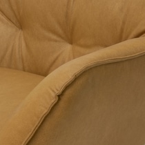 frazier light brown accent chair   